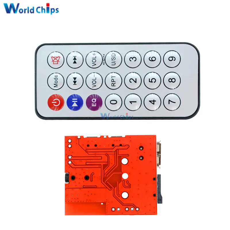 Автомобильная плата декодирования MP3 WAV Bluetooth 4 1 3 Вт усилитель динамика модуль