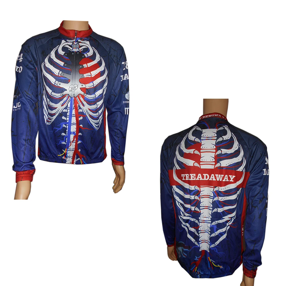 

High quality ciclismo ropa outdoor sport Customized design cycling jersey bicycle wear biking jacket cycle clothes back pocket