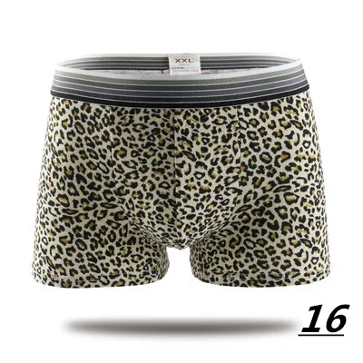 2023 Fashion Silk Underwear Men Lovely Cartoon Print Man Boxers Homme Comfortable Underpants Soft Breathable Male Panties 30pcs