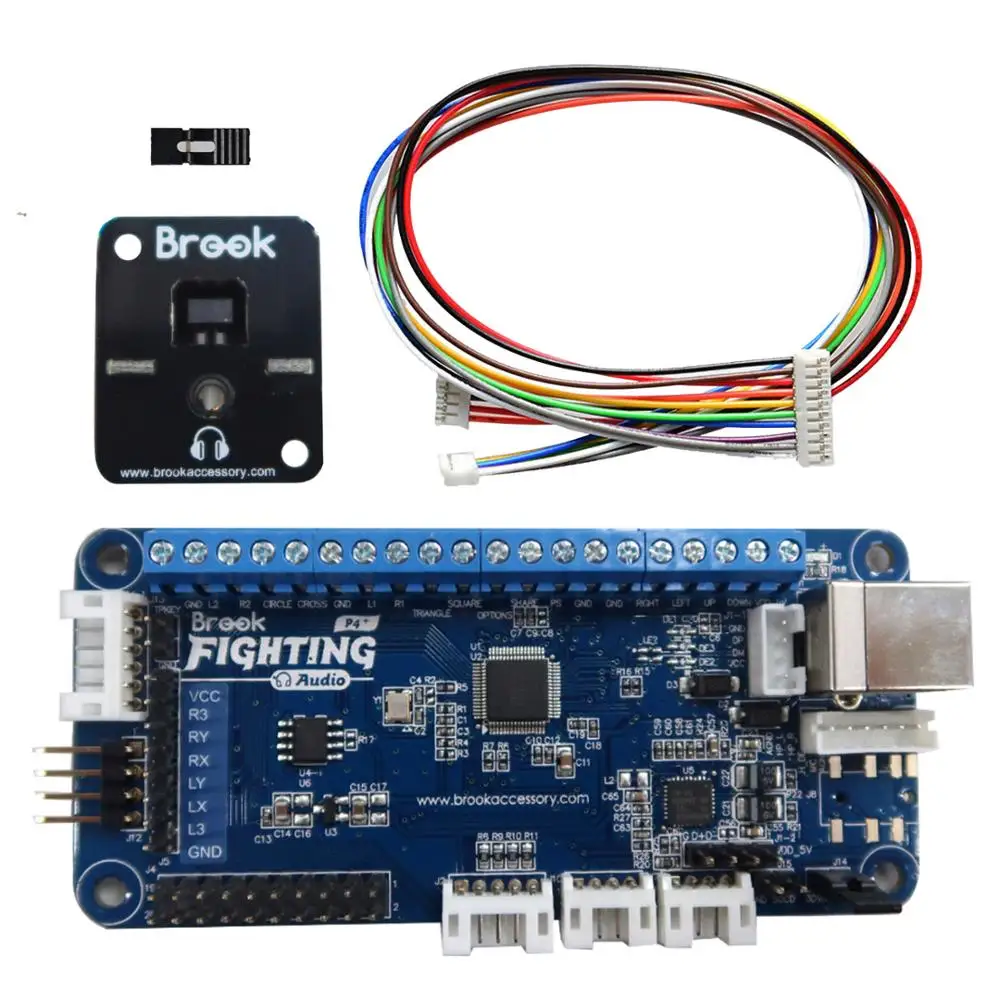 

Brook For PS4+ Audio Fighting Board Chips Assembly for ps4 accessories