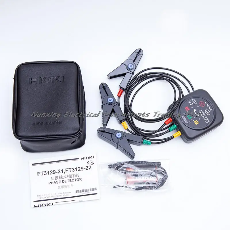 

Fast arrival HIOKI FT3129-22 Non-Metallic Contact 70V to 1000V Phase Detector