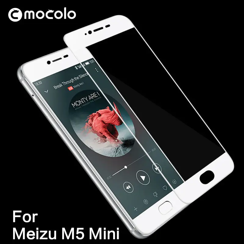Mocolo, закаленное стекло, пленка 2.5D, изогнутая, 0,33 мм, полное покрытие экрана 9 H, Защита экрана для Meizu M6, note, стеклянная пленка для M5, M3, Note