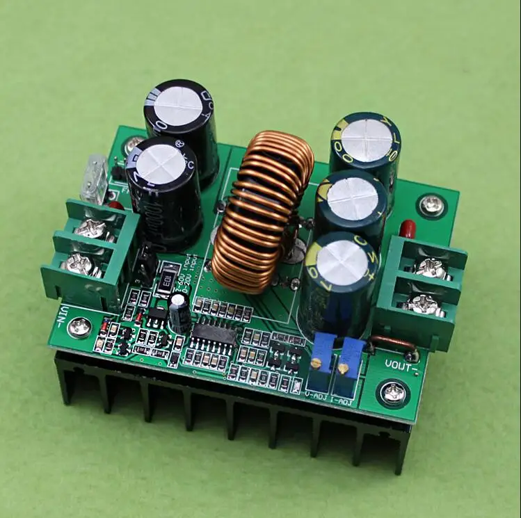 

New 1200W 20A CC/CV Boost Converter DC 8V-60V to 12V-80V Step-up Power supply