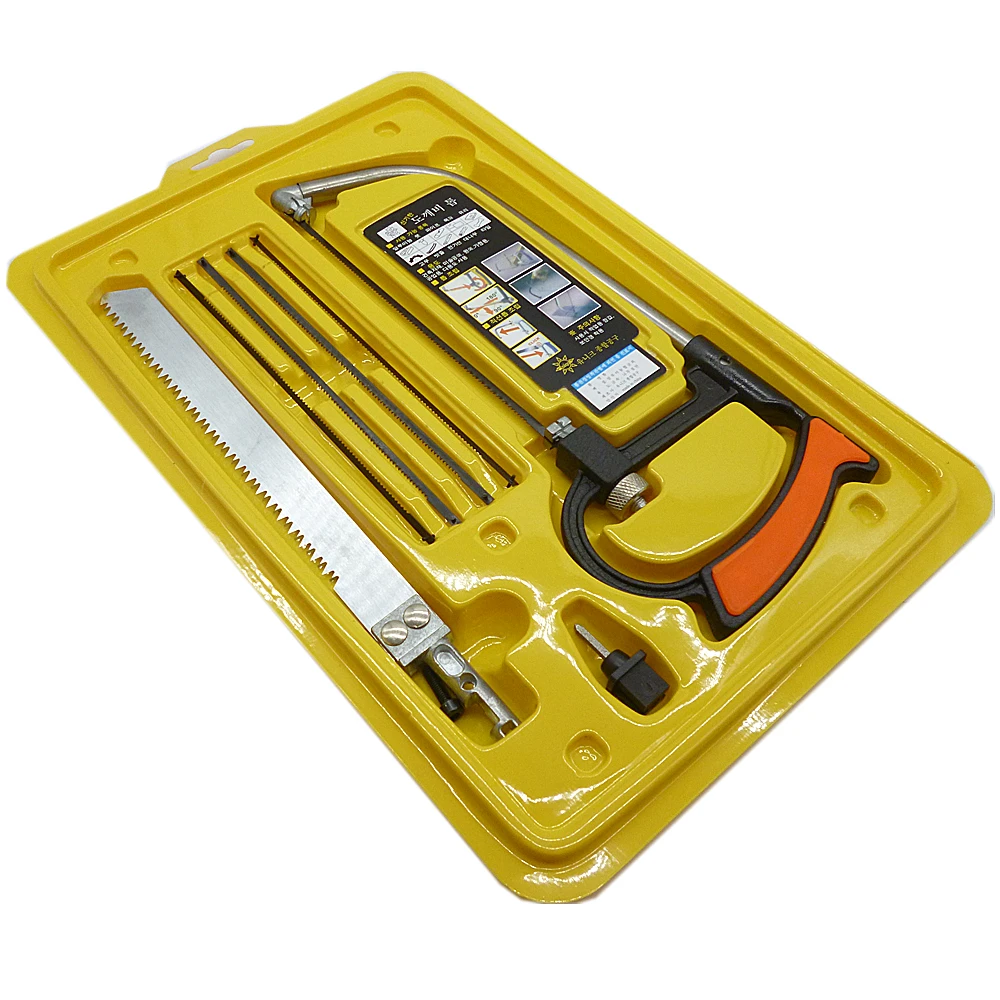 245MM*100MM Mini Woodworking Saw Bow Hand Hacksaw Handle Combination Tools Set