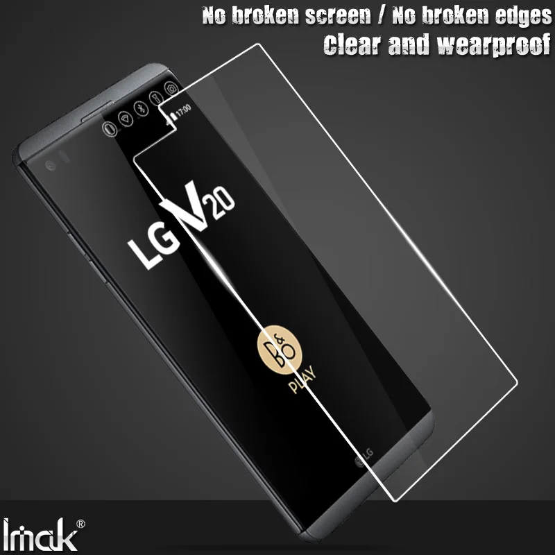 For LG V20 Screen Protector iMAK Explosion Proof Soft Protective Film