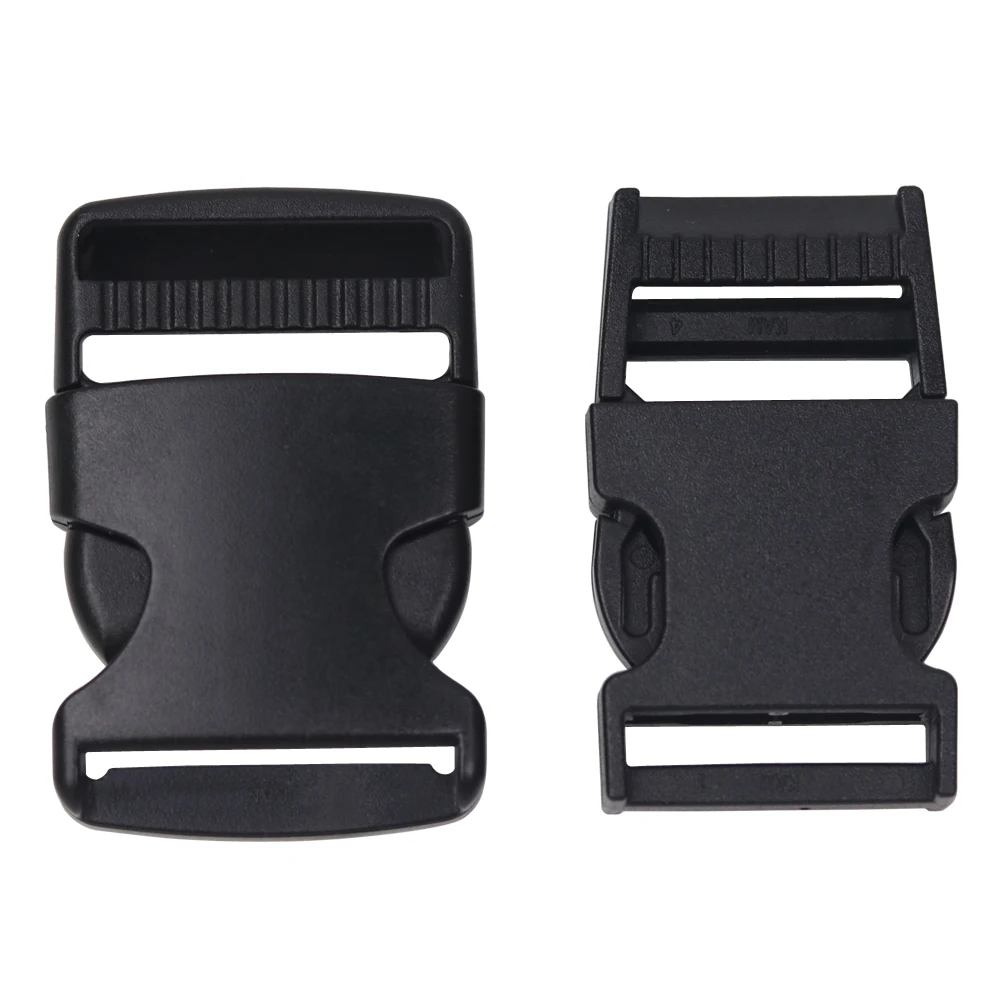 4 Pcs/pack Plastic Side Release Buckles Adjustable Padded Patrol Belt