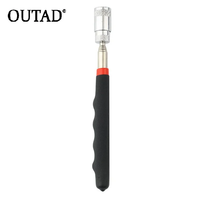 

OUTAD 2018 Direct Selling Neodymium Imanes Mini Led Pick Up Tools Telescopic Magnetic Magnet For Picking Nuts And Bolts