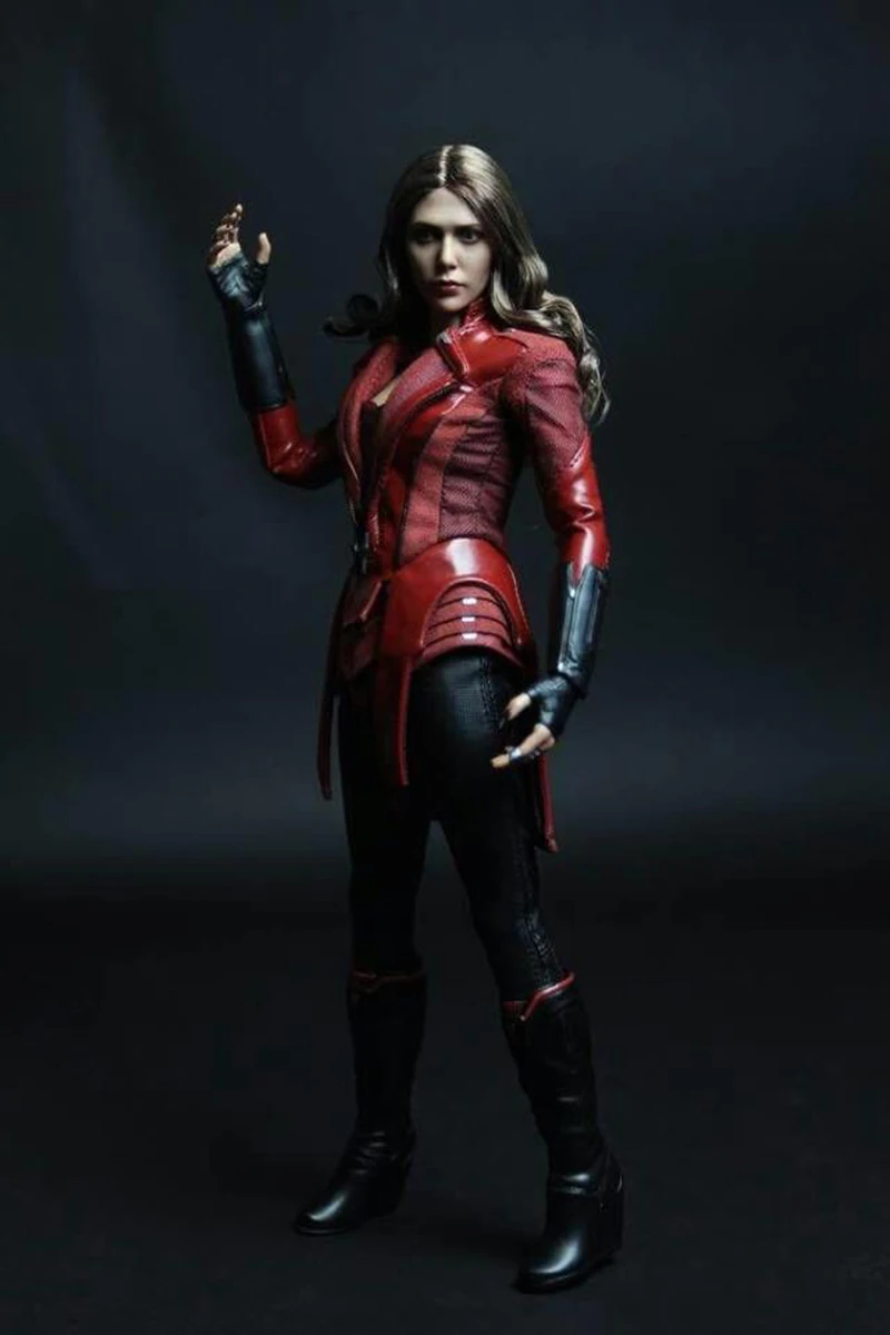 1/6 Scarlet Witch 2.0 Battle suit Clothes Set Clothes Set For 12 inches PH Doll Body Figure
