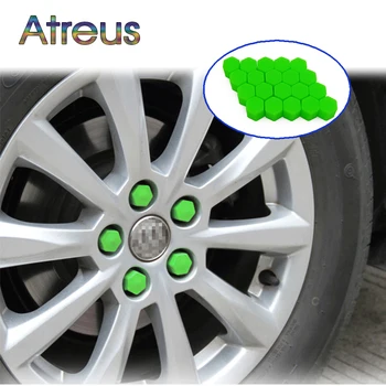 

Atreus 20Pcs Silicone Car Wheel Hub Screw Cover For Lada Jeep Mitsubishi ASX VW Passat B5 B6 Tiguan Fiat Suzuki SX4 Accessories