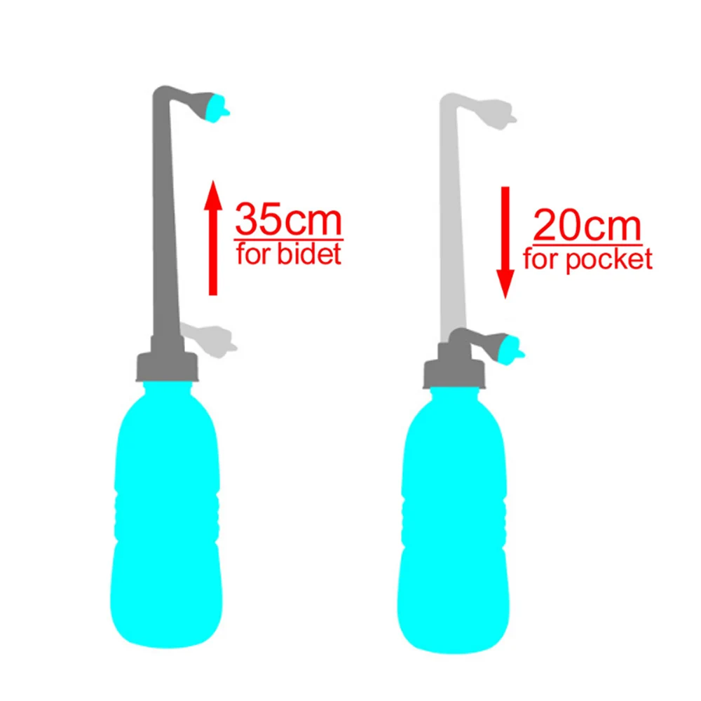 Higiene de Limpeza Pessoal para Mulheres Lavagem Higiene Feminina Portátil Bidé Pulverizador Viagem Mão Garrafa Spray Chuveiro 420 ml 4 Beleza e saúde