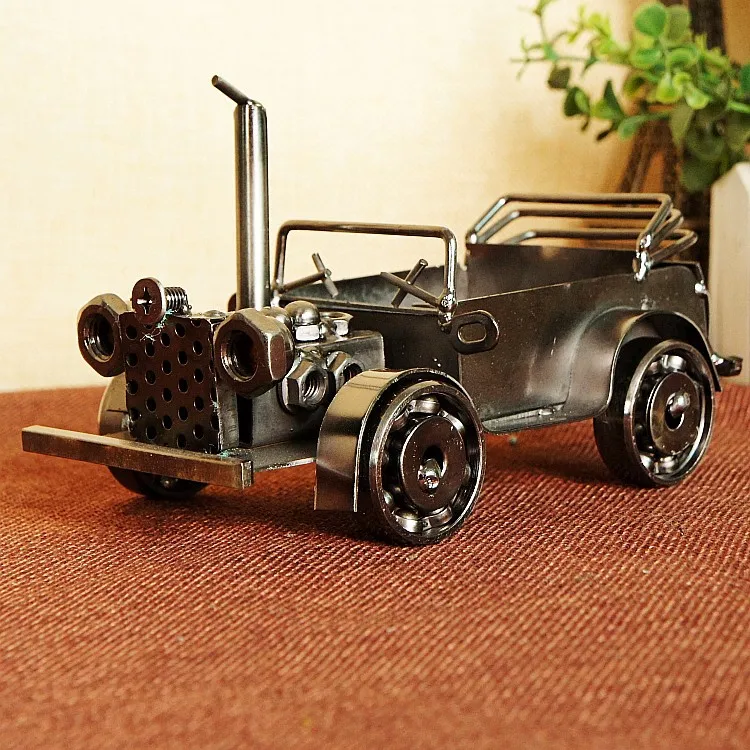 

1290 Convertible Model Vintage Car Craft Ornaments Decorations two Colors Optional