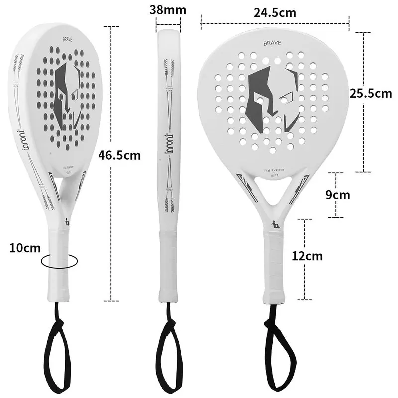 IANONI PaddleBall ракетка для мужчин Горячая Padel Raqueta крутой трансформер шаблон полный