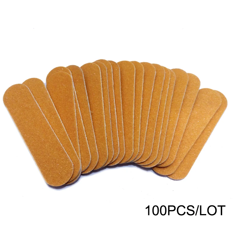 Buy 100Pcs Fashion Mini Nail File Sanding Files