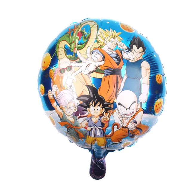 1Pcs Cartoon 7 Dragon Ball Goku Foil Balloon Balloon 18 Inch Happy