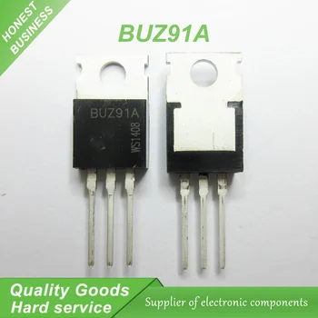 

10PCS free shipping BUZ91A BUZ91 TO-220 SIPMOS Transistor N channel Enhancement mode Avalanche-rated 100% new original
