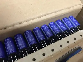 

30pcs/50pcs NIPPON 50V560UF 13X25 LXZ Long life electrolytic capacitor 105 degrees brown
