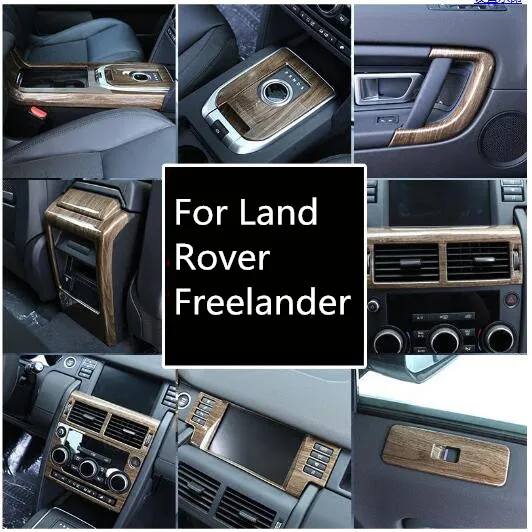Орех имитация деревянный переключение Панель внешний Рамки для Land Rover Discovery/Freelander- z2ea931