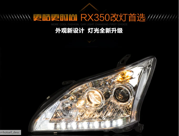 HID, 2004~ 2009, автомобильный Стайлинг для Lexuz RX350 фар, CT200H, ES250 ES300, GS350, GS430, GS460, GX460, RX300, RX350, RX350 головная лампа