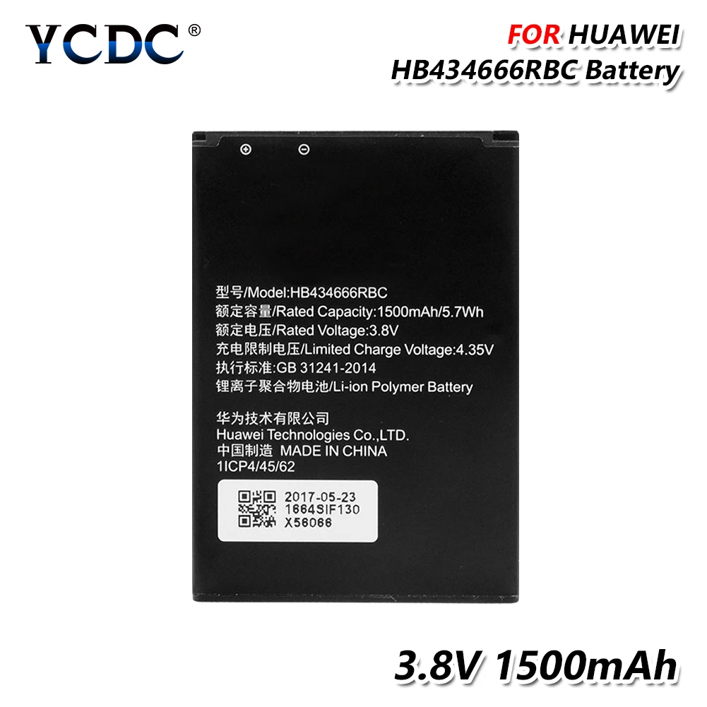

YCDC Original HB434666RBC Phone Battery For Huawei E5573 E5573s-32 E5573s-806 E5573s-606 Router Battery