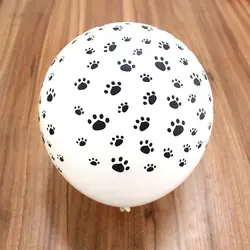 XCONNYX 10 шт. Одежда высшего качества собака лапы печати латексные шары День рождения праздничные шары игрушки украшения вечерние поставки
