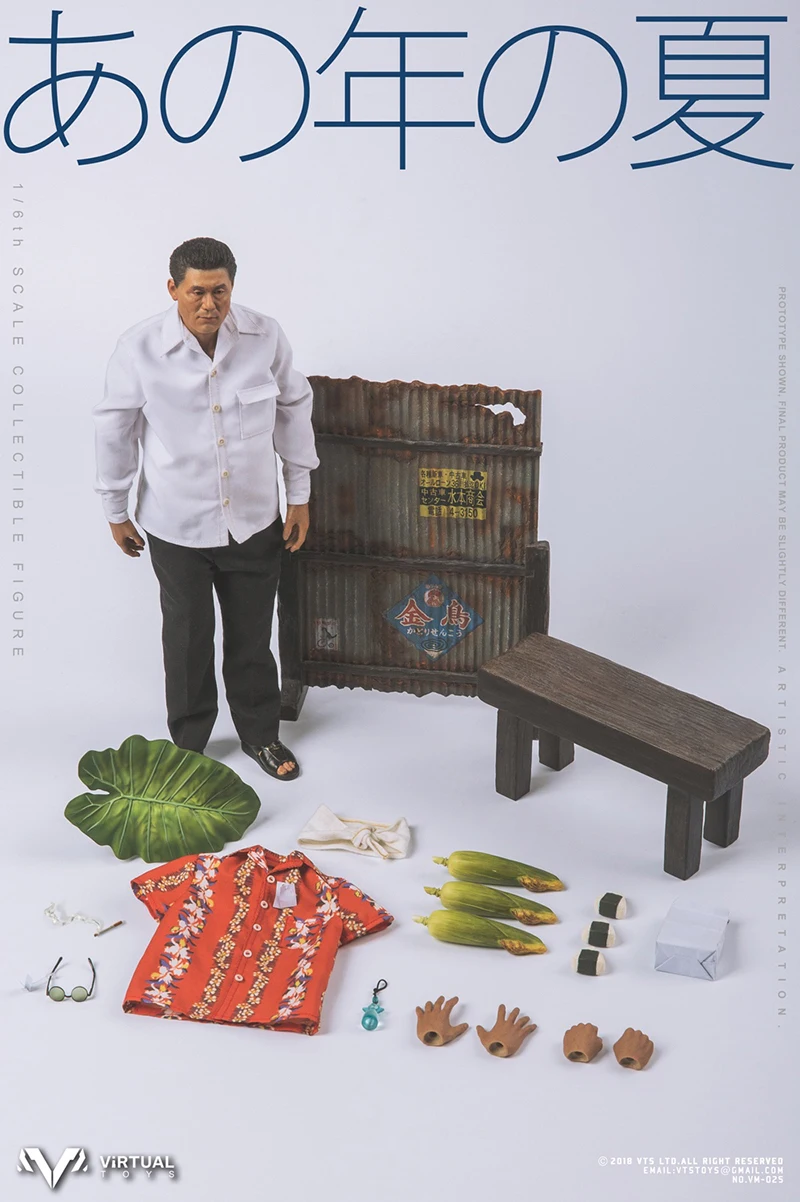В наличии для коллекции VM-025 1/6 один раз Лето Япония, что лето Takeshi Kitano полный комплект фигурка кукла для фанатов подарки