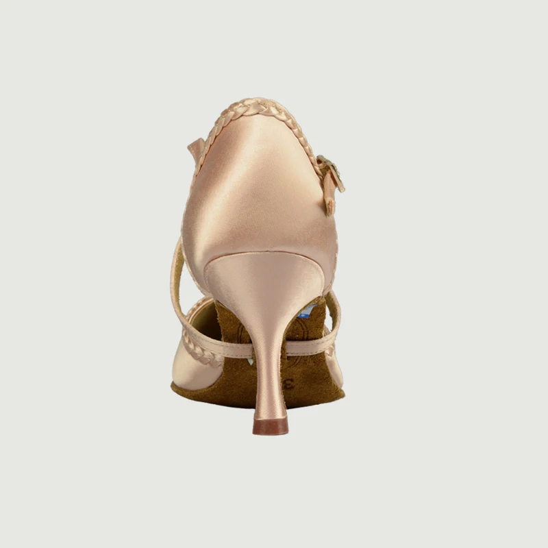 20161210_091520_015Ballroom Dancing Shoes Fitness Breathable Ladies Aerobics Shoes Adult Sports Closed Toe Brown Modern Women Social Square dance Sneakers Discounts