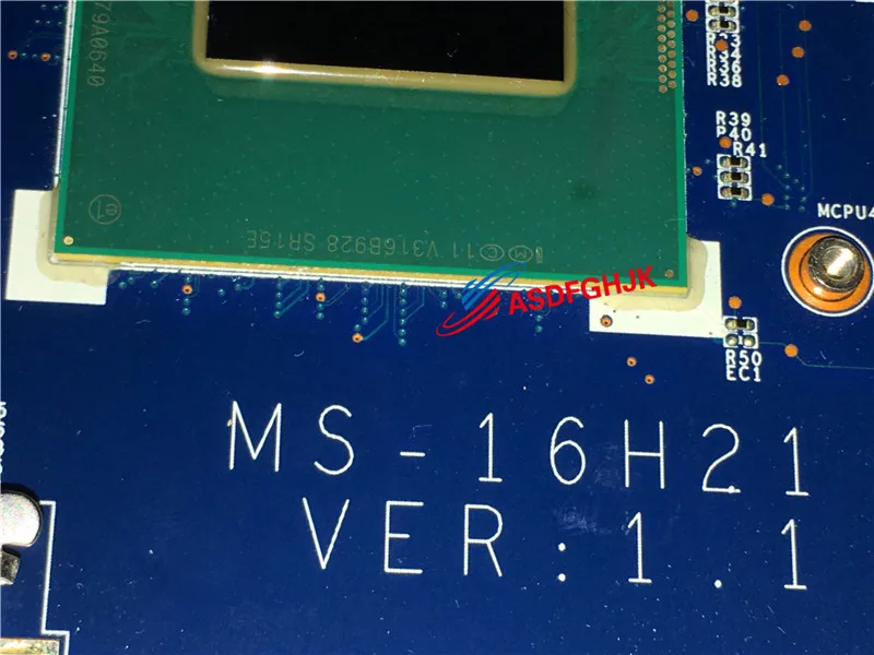 حقيقية ل MSI GS60 اللوحة المحمول مع I7-4700HQ وحدة المعالجة المركزية و GTX870M MS-16H2 MS-16H21 100% TESED موافق