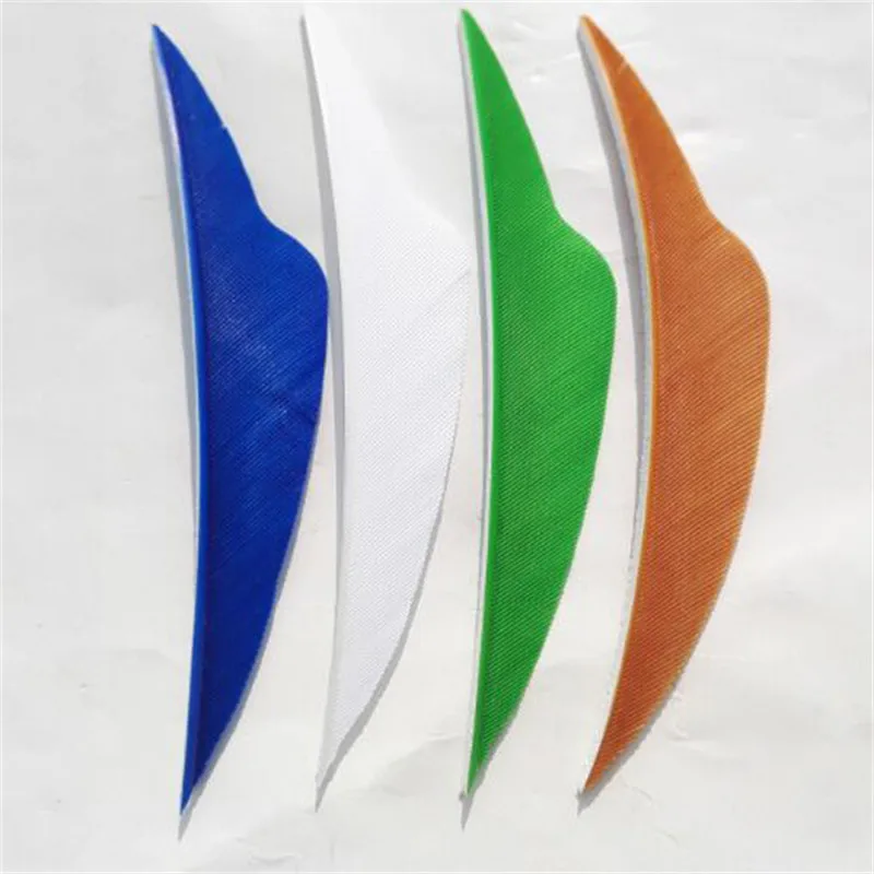 

12pcs Arrow Feather 4 Inch Turkey Feather Shield Cut Archery Right Wing Arrow Vanes Hunting Arrow