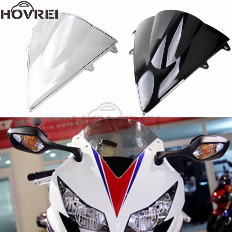 high quality Motorcycle Windscreen For Honda CBR1000RR CBR1000 RR 2012 2013 2014 Windshield Wind screen Deflectors black clear | Автомобили