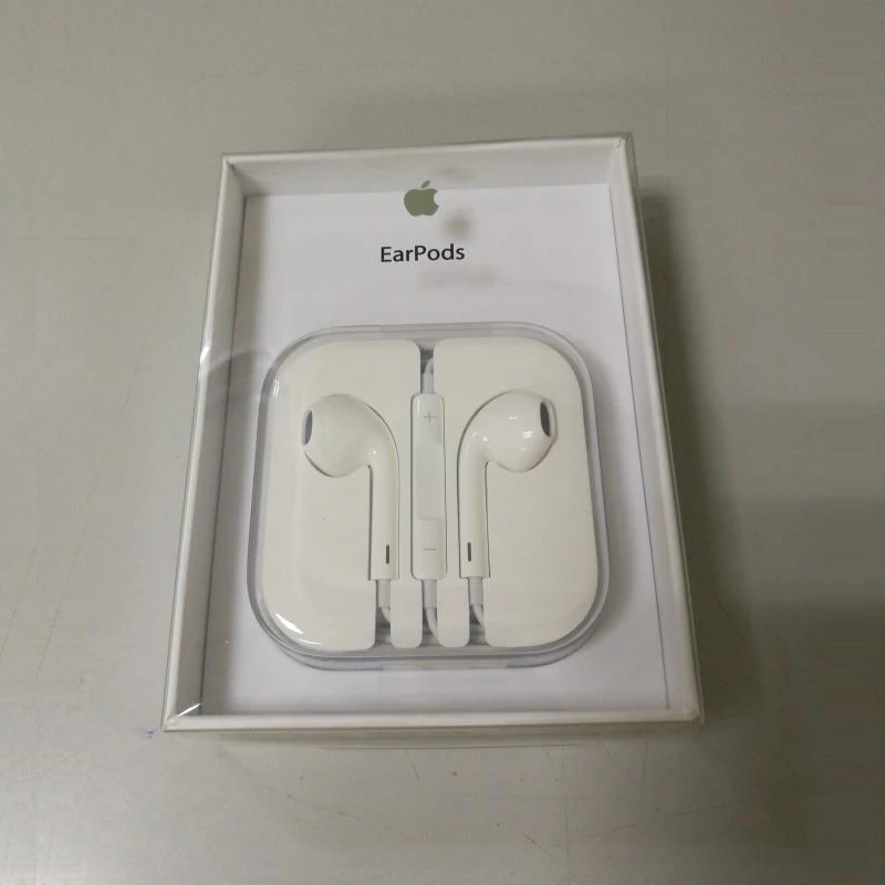 Оригинальные Apple Lightning EarPods и 3,5 мм проводные наушники-вкладыши для iphone 6S iphone 7 iphone 8 Android смартфон