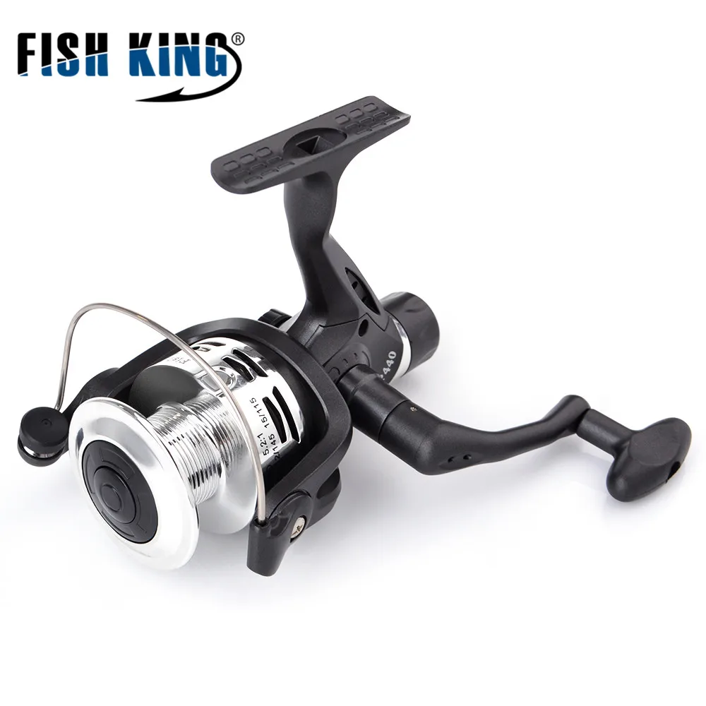 

FISH KING GP140i-GP640i 1BB-6BB 5.2:1 PVC Spinning Fishing Reel Carp Fishing Wheel Spinning Reel