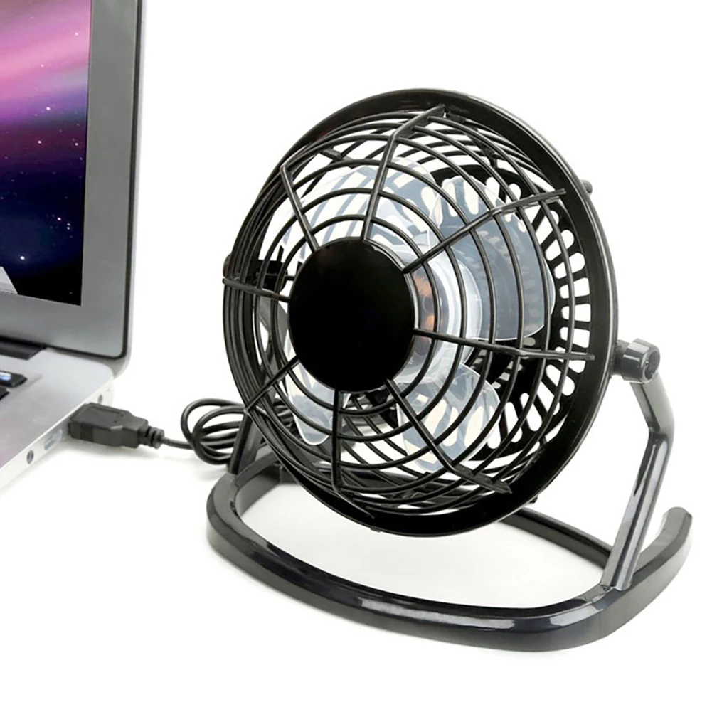 Usb мини настольный ПК Ноутбук Вентилятор Настольный Mac красочным|Статуэтки и