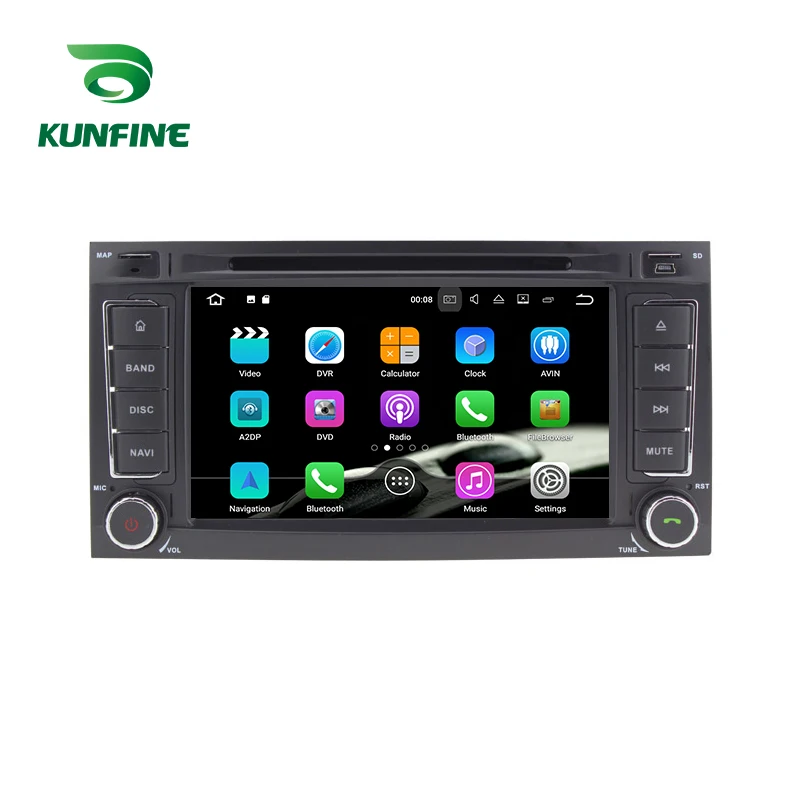 Android 9 0 Core PX6 A72 Ram 4G Rom 64G Автомобильный DVD GPS мультимедийный плеер стерео для VW TOUAREG