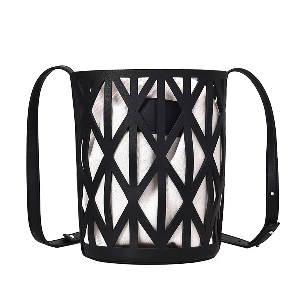 

Women Wild Large-capacity Shoulder Bag Diagonal Bag Casual Bucket 2019 new bag fashion women handbag with good #89