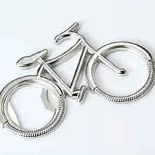 Милый модный велосипед металл пива открывалка для бутылок в виде футбольного мяча на цепочке брелоки для Любители велосипедов Байкер креативный подарок для Велосипеды ss1181