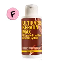 Мини емкость 100 мл Бесплатный формальдегид Бразильский кератин Лечение выпрямление и сделать блестящие гладкие волосы
