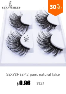 SEXYSHEEP 5 пар 3D норковые ресницы натуральные накладные ресницы длинные ресницы Мягкие Накладные ресницы набор для макияжа Cilios G806