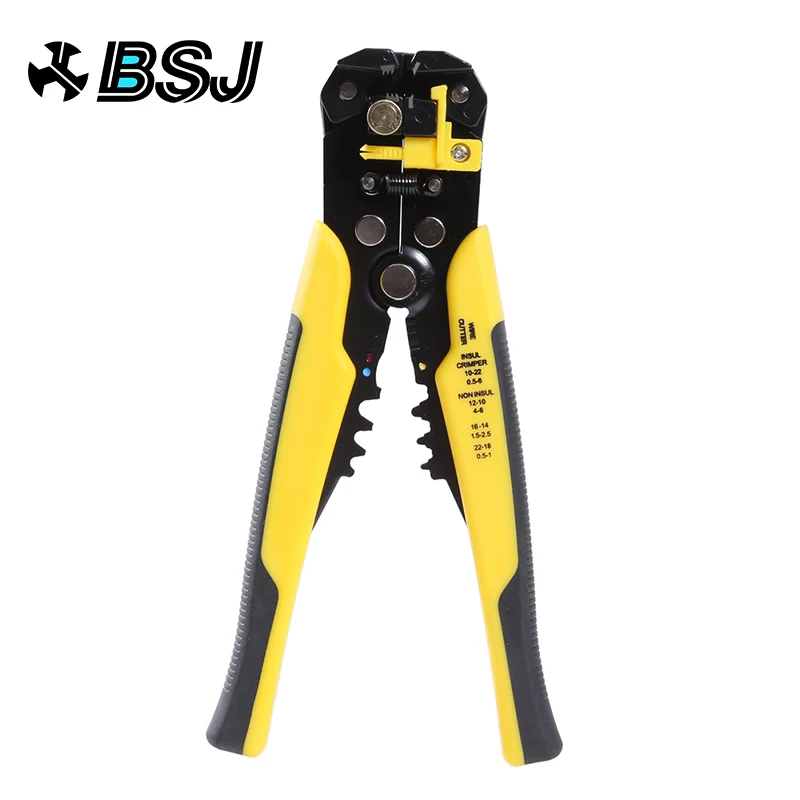 

3 in 1 Adjusting Automatic Cable Wire Stripper Cutter Crimper Multifunctional TAB Terminal Crimping Stripping Plier Hand Tools