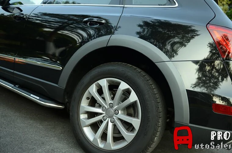 Черный серый Арка колеса крыло вспышки наборы расширение протектор для Audi Q5 2010 2011 2012 2013