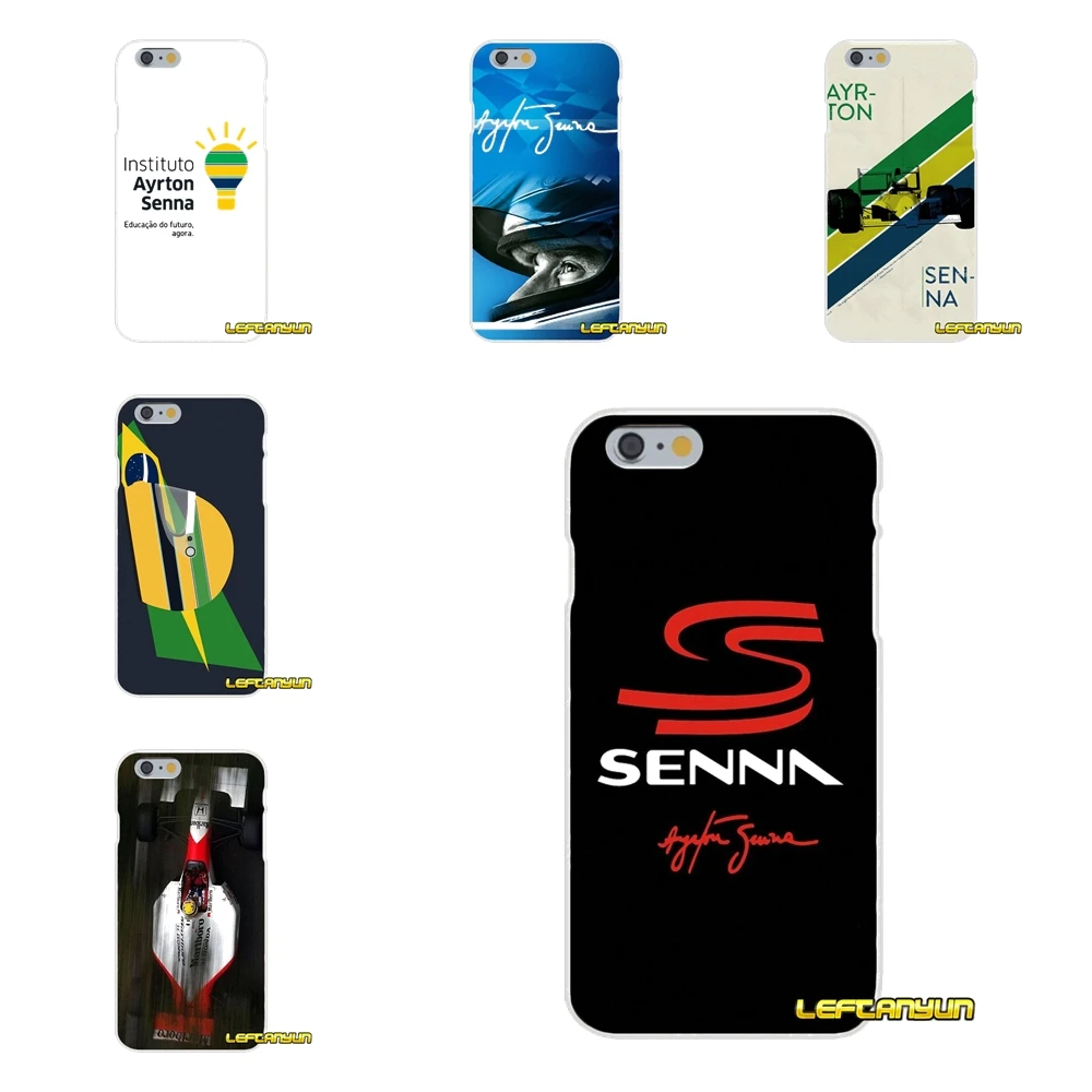 

For Samsung Galaxy S3 S4 S5 MINI S6 S7 edge S8 Plus Note 2 3 4 5 Ayrton Senna Soft Phone Cover Case Silicone