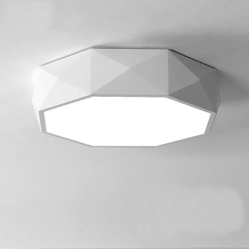 

Remote Control LED Round Ceiling lights surface mounted modern for living room fixture indoor lighting decorative lampshade