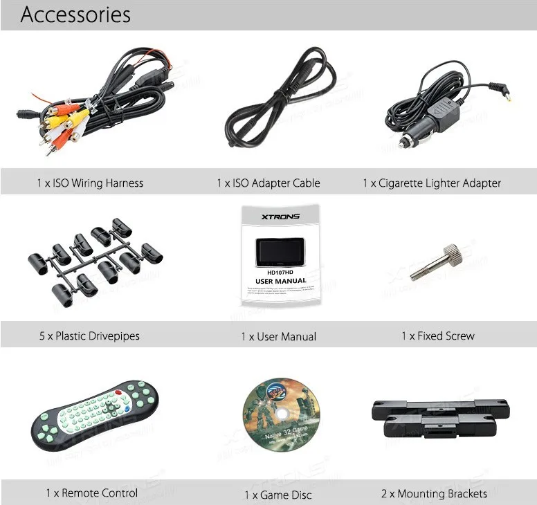 Top XTRONS 2pcs 10.1