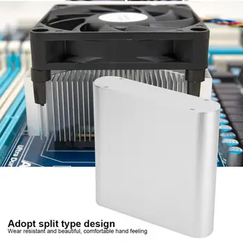 

Electronic Project Instrument Aluminum Cooling Box Round Side Inverter Shell Case 40*165*160mm DIY Aluminum Box
