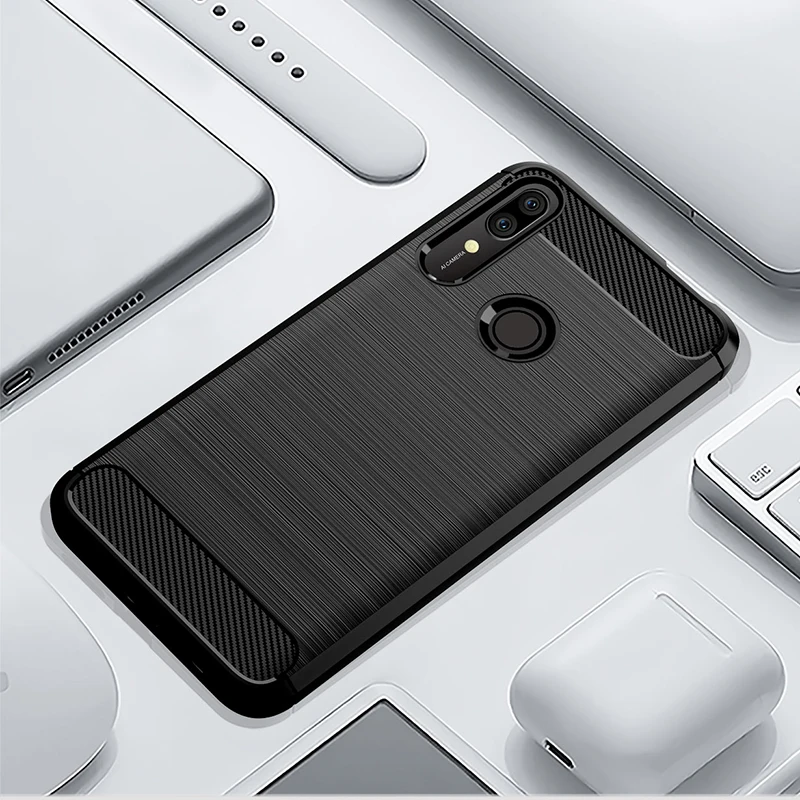 Чехол для Huawei P Smart Z силиконовая прочная броня мягкая задняя крышка чехол HUAWEI SMART