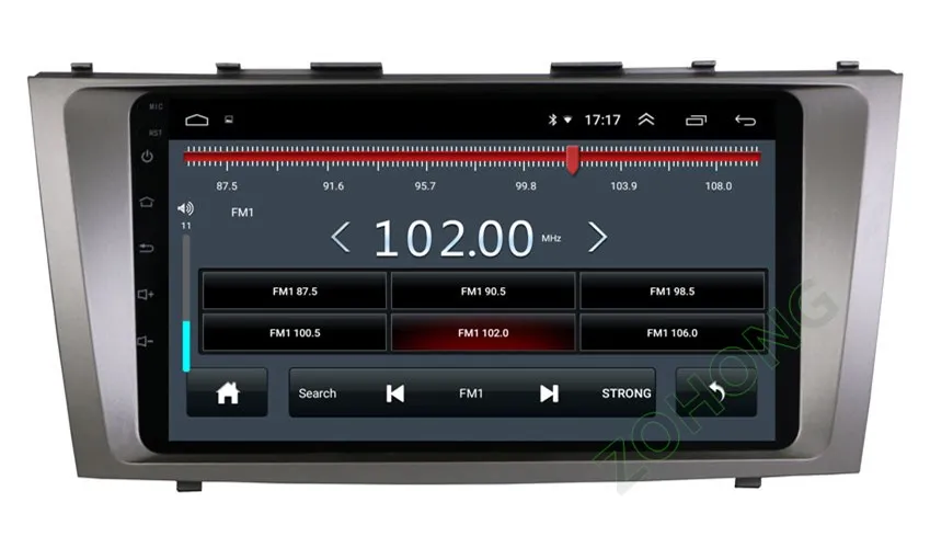 Cheap 2.5D 9inch Android8.1 Car DVD Multimedia Player For Toyota Camry 2007 2008 2009 2010 2011 GPS Navigation radio tapte recorder BT 18