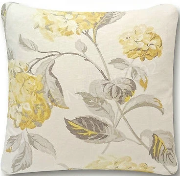 New Shabby Chic Hydrangea Camomile Yellow Grey Floral Fabric Cushion Cool Hydrangea Decorative Pillows New Shabby Chic Hydrangea Camomile Yellow Grey Floral Fabric Cushion Cool Hydrangea Decorative Pillows