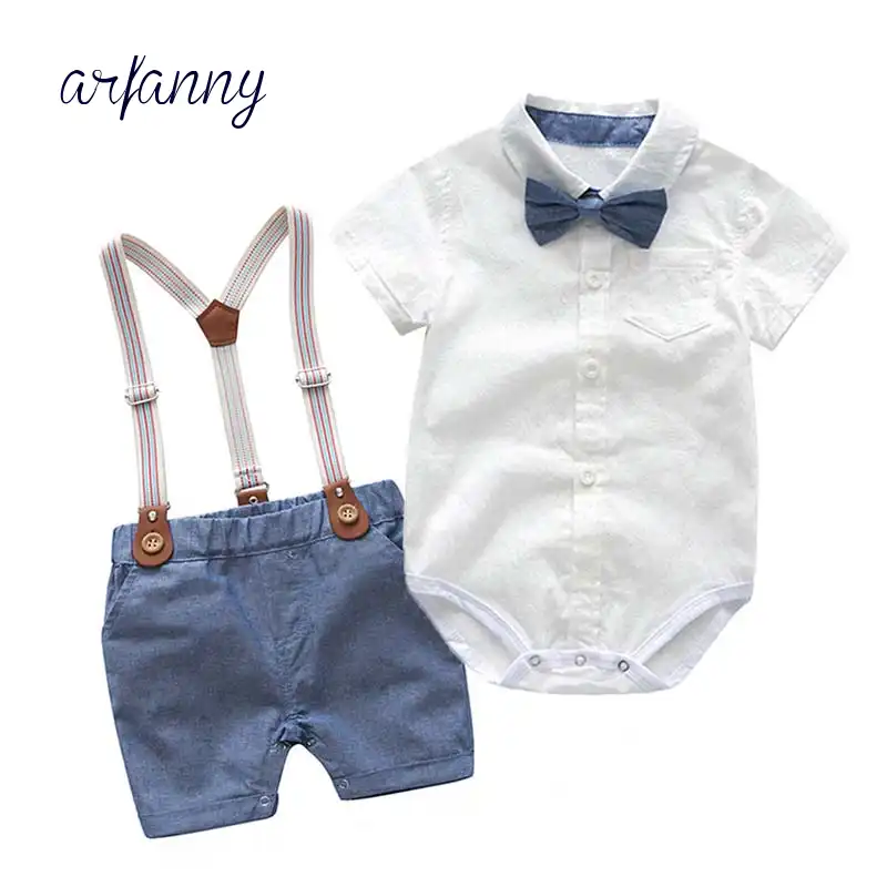 white pants infant boy