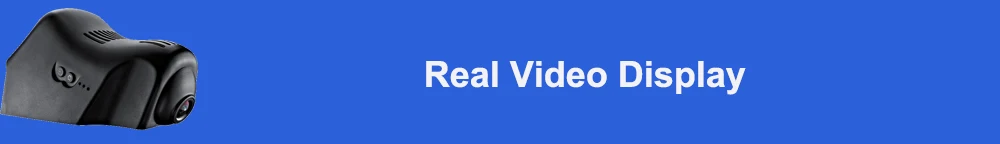 Real Video Display 