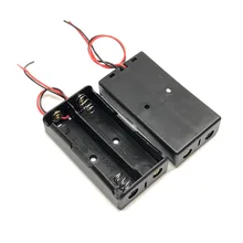 *#Best Price 30pcs/lot MasterFire New Box Holder For 2 x 18650 Black With Wire Leads Plastic Battery Storage Case Cover Box *#Best Price 30pcs/lot MasterFire New Box Holder For 2 x 18650 Black With Wire Leads Plastic Battery Storage Case Cover Box