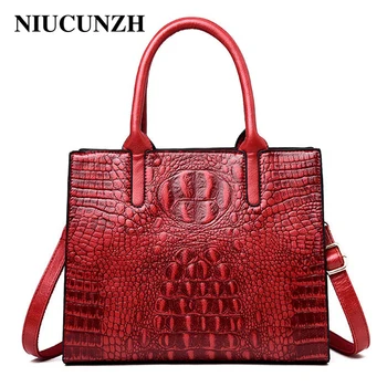 

WESTAL Alligator Pattern Luxury Handbags Women Bags Designer fashion PU leather ladies shoulder Bags crossbody Bags For Women